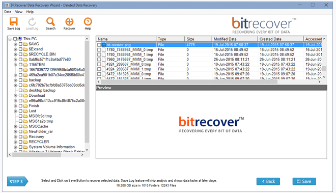 VMDK Data Recovery Software screenshot